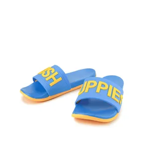 Hush Puppies Sandal Slip On Wanita Hays In Blue