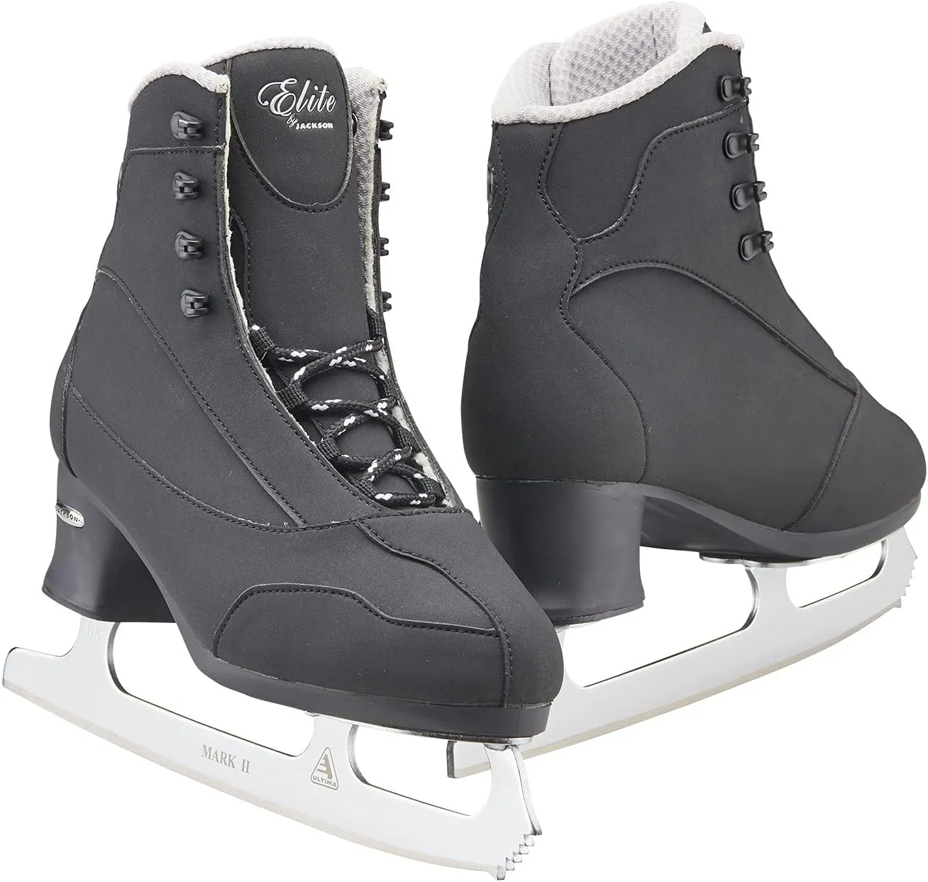Jackson Ultima - Men's Elite with Mark II Blade Black Width: M/Size: 9