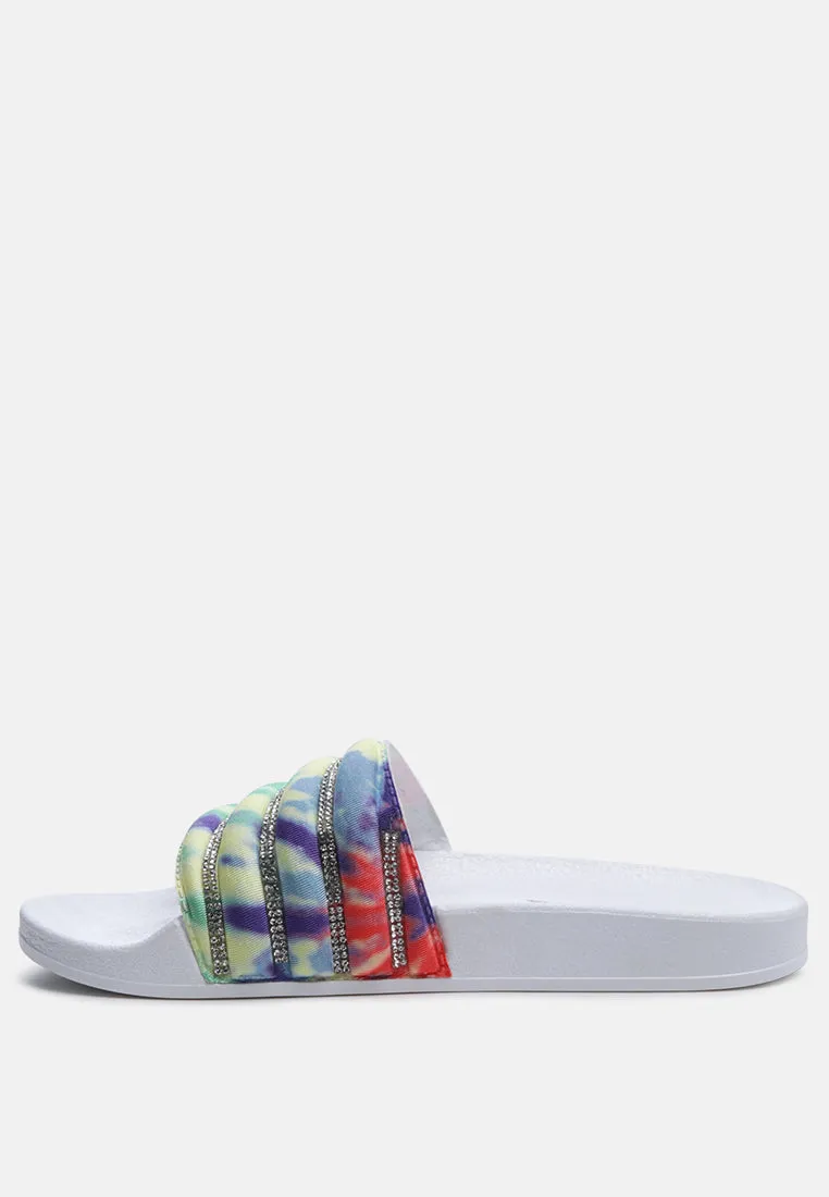 jodene multi studded slip-on sandal
