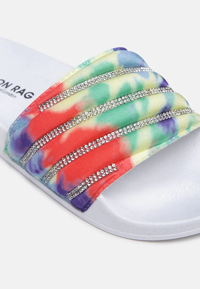 jodene multi studded slip-on sandal