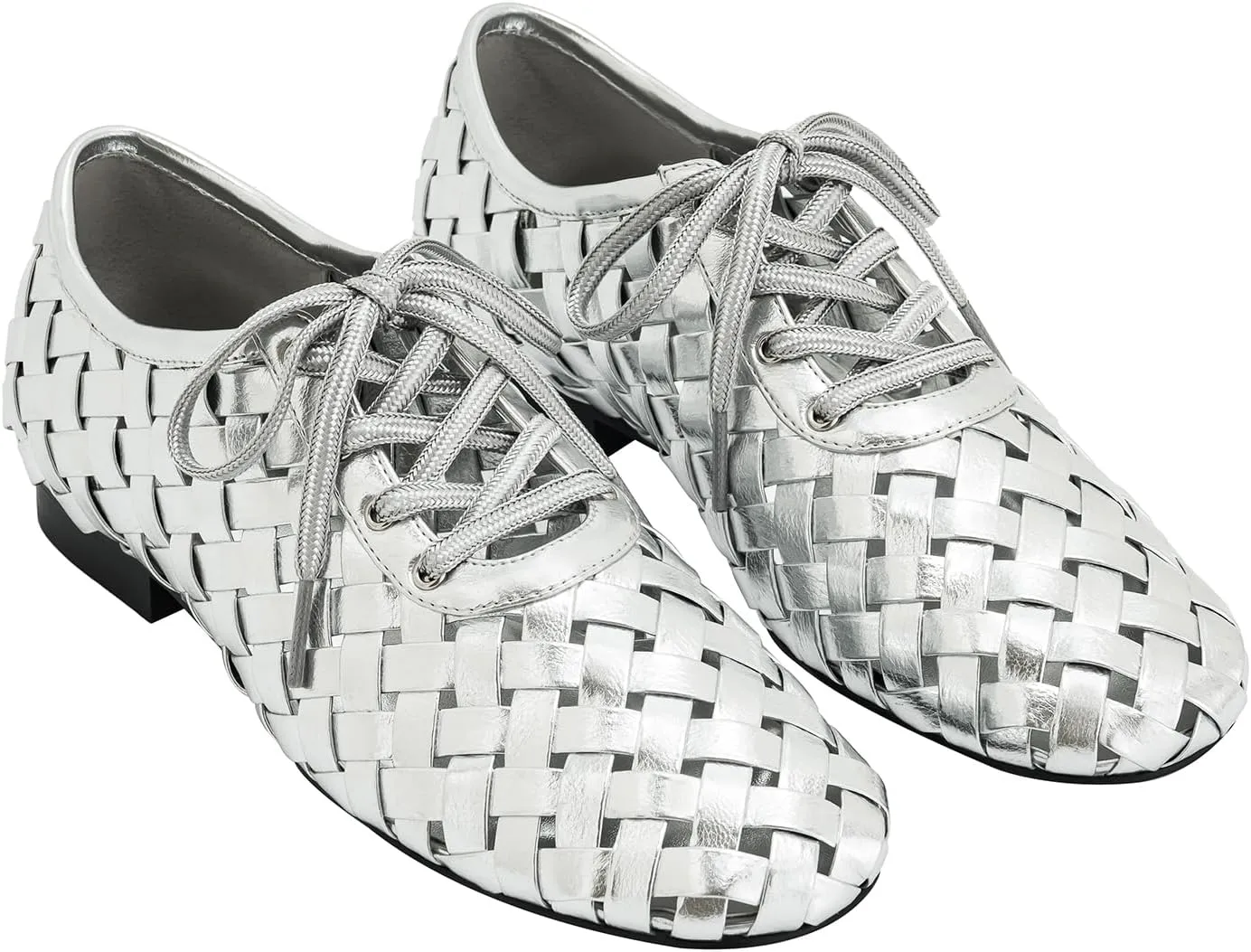 JW PEI Women's Kayla Weave Strap Flat Shoes