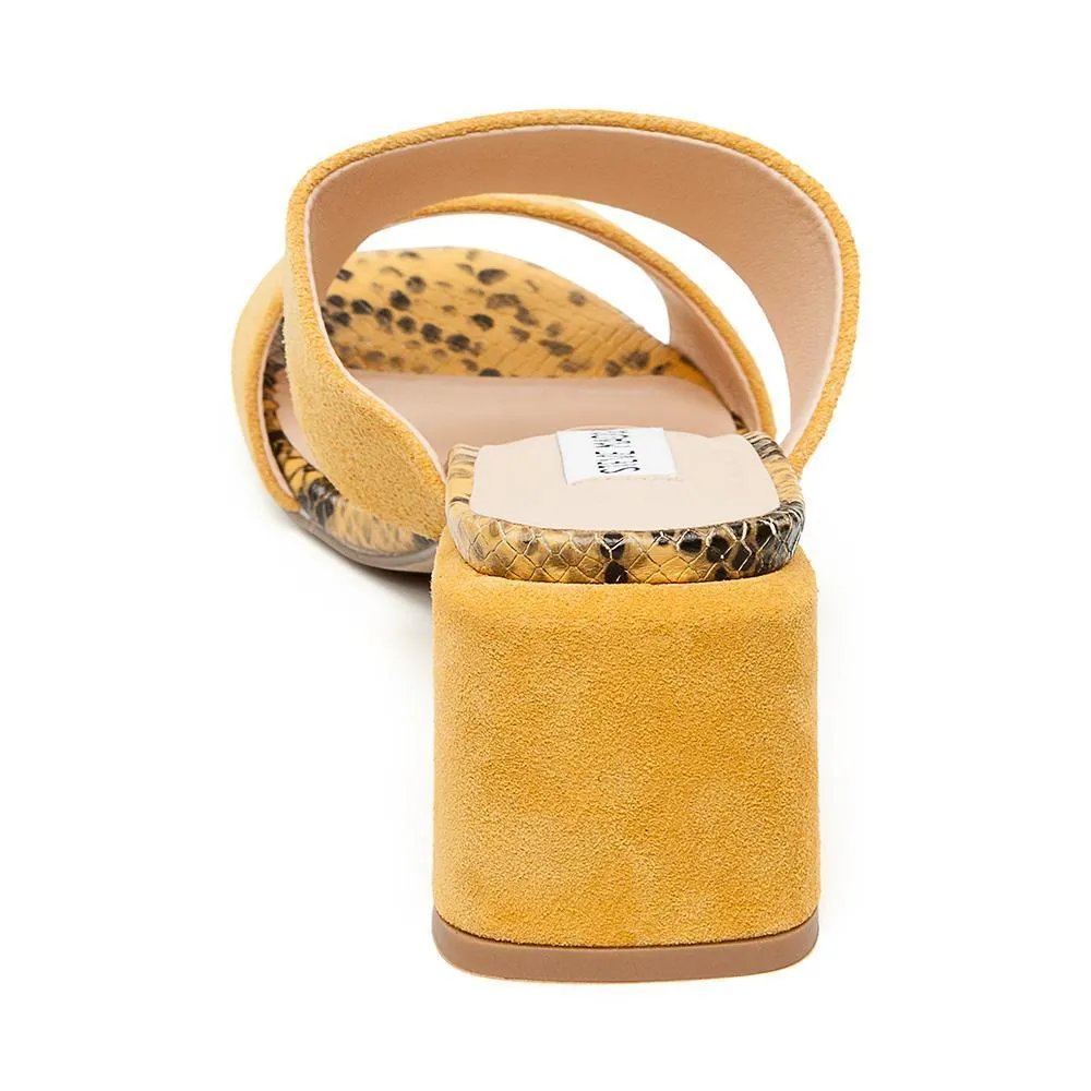 Keline Sandal YELLOW SUEDE