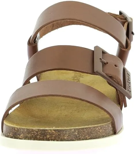 KICKERS Women's Ankle Strap Flat Sandal