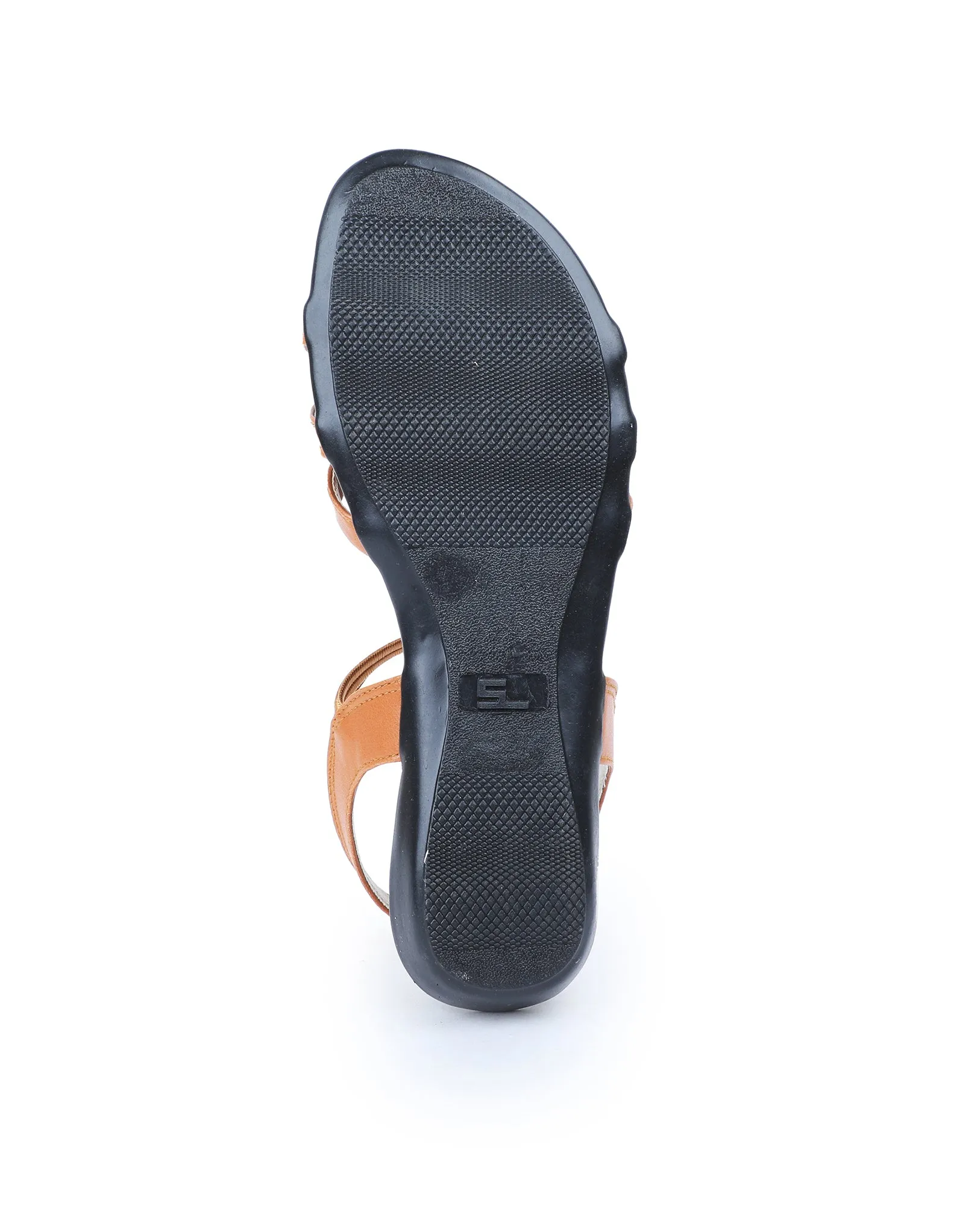 Ladies Flat Sandal 09628