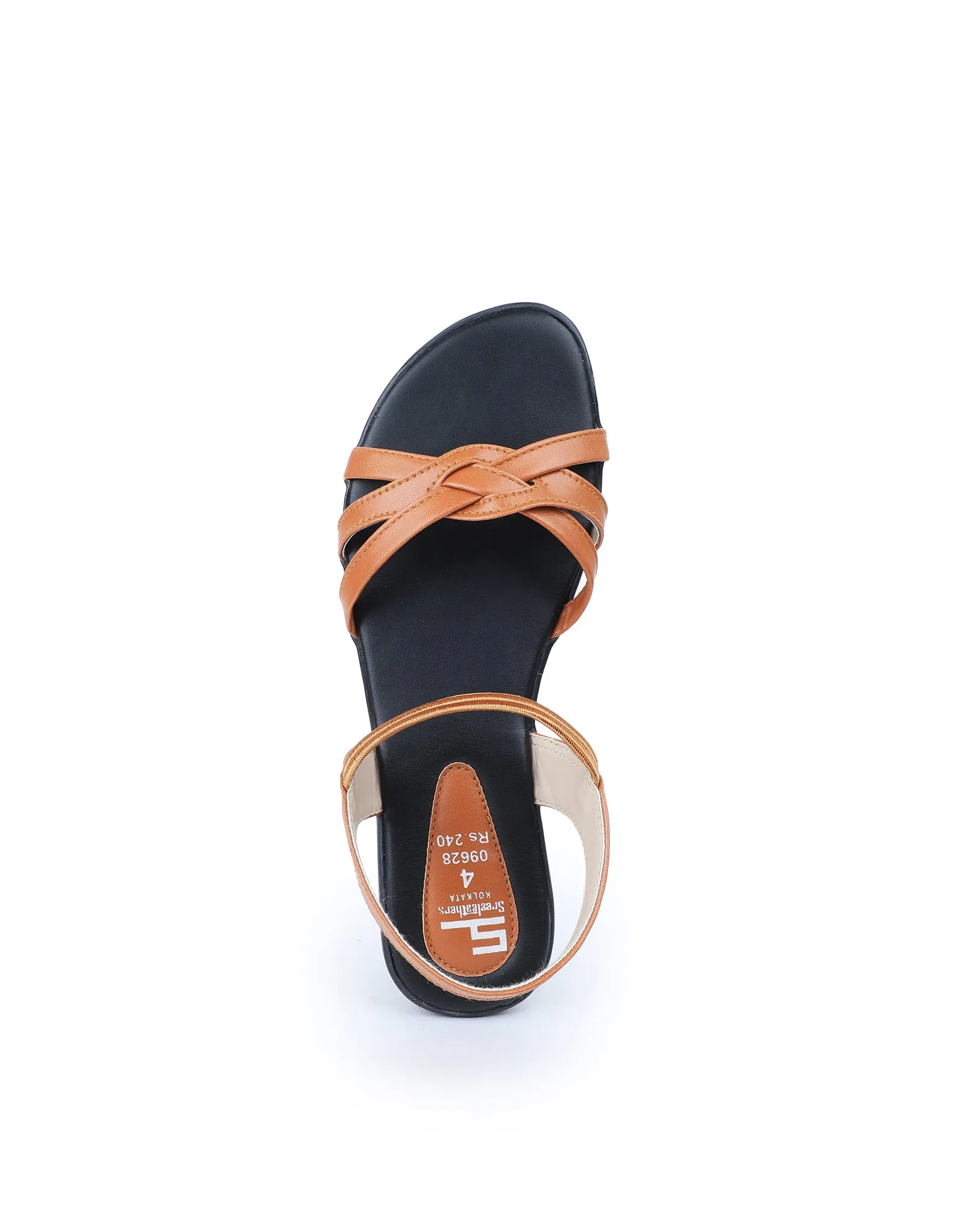Ladies Flat Sandal 09628