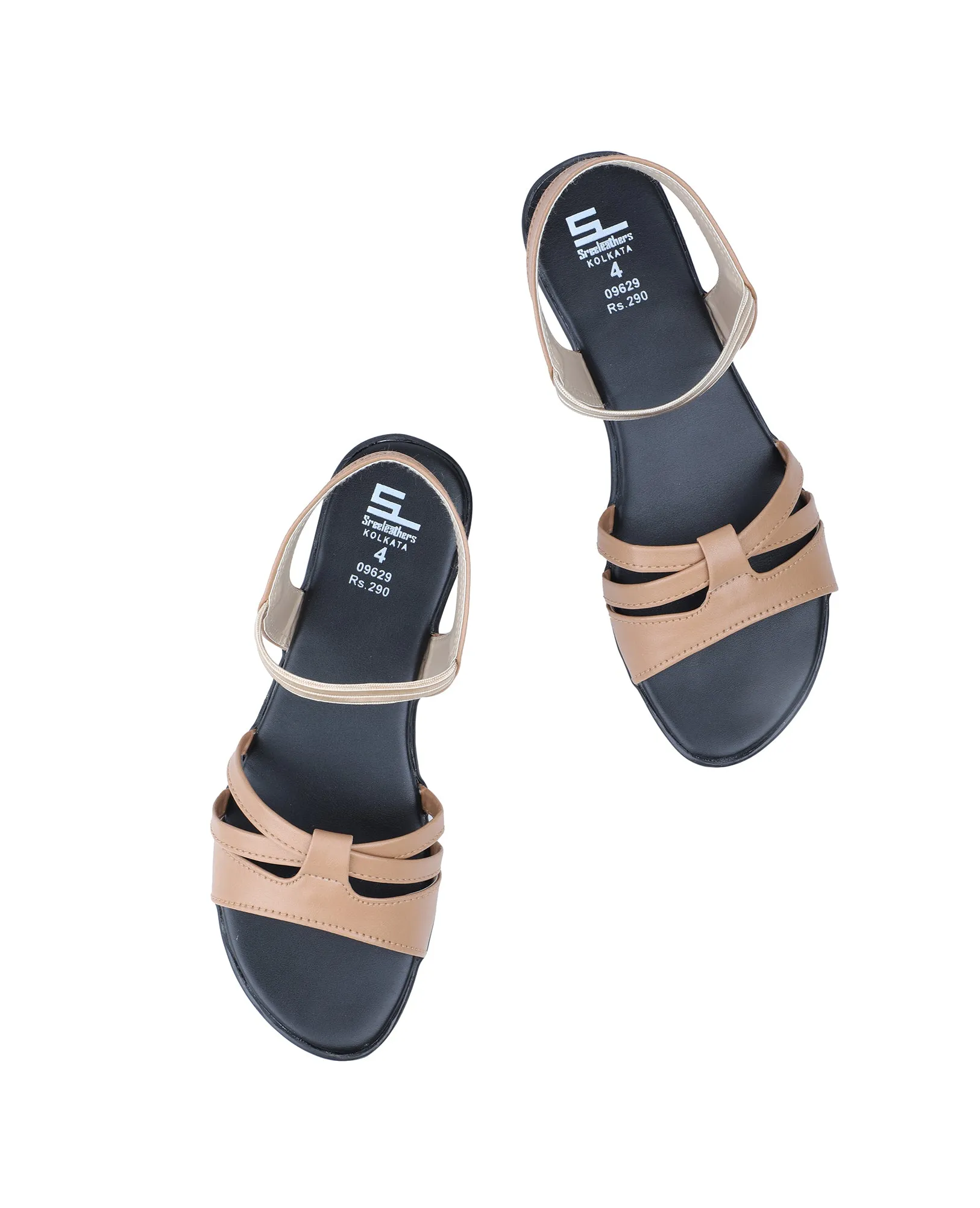 Ladies Flat Sandal 09629