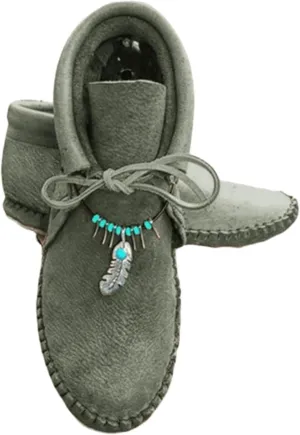 Ladmiple Ankle Boots For Women No Heel Casual Side Zipper Western Cowgirl Cowboy Booties Short Combat Walking Shoes
