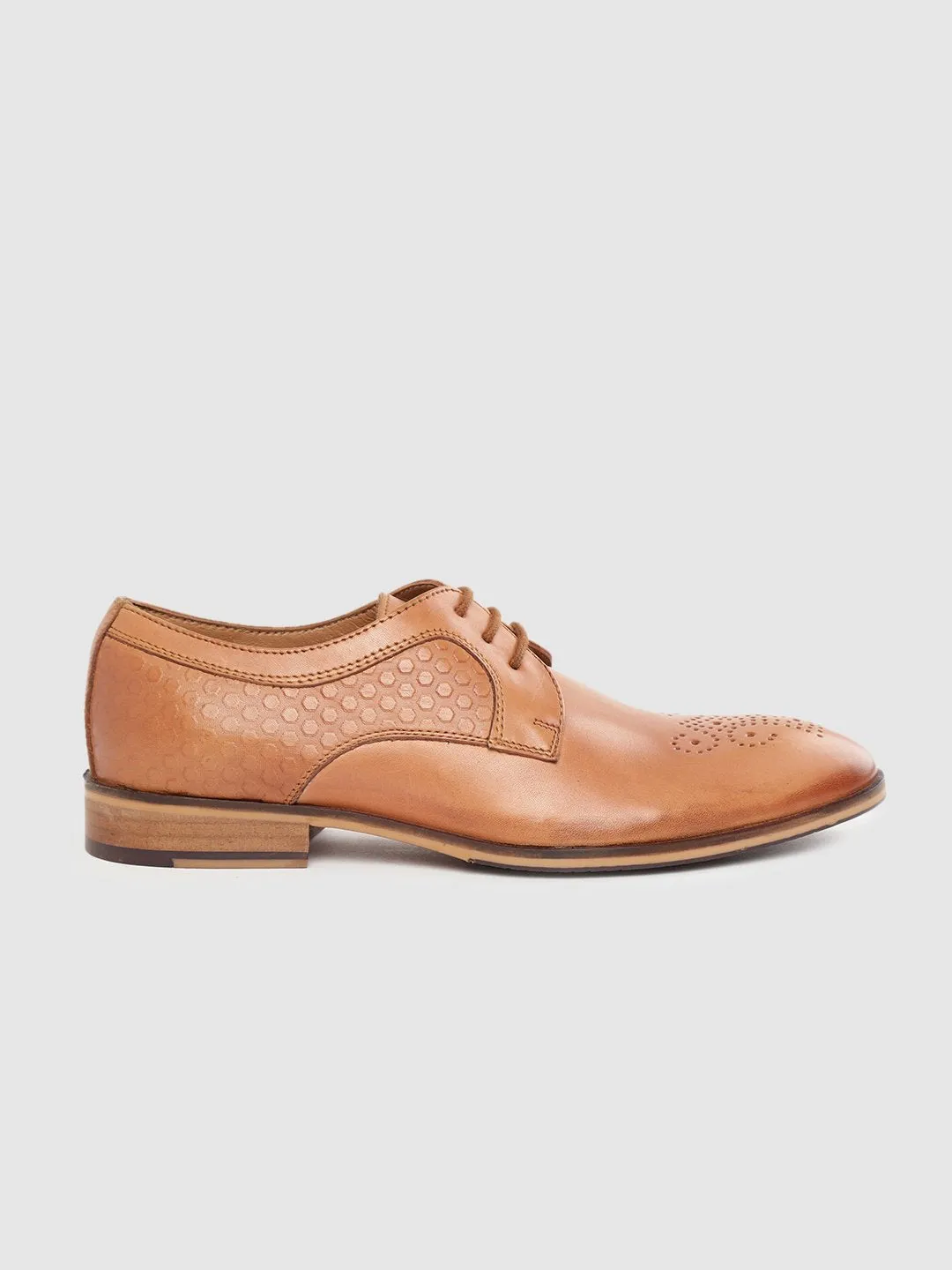 Leather Brogue Lace Up Shoes