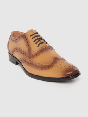 Leather Brogue Lace Up Shoes