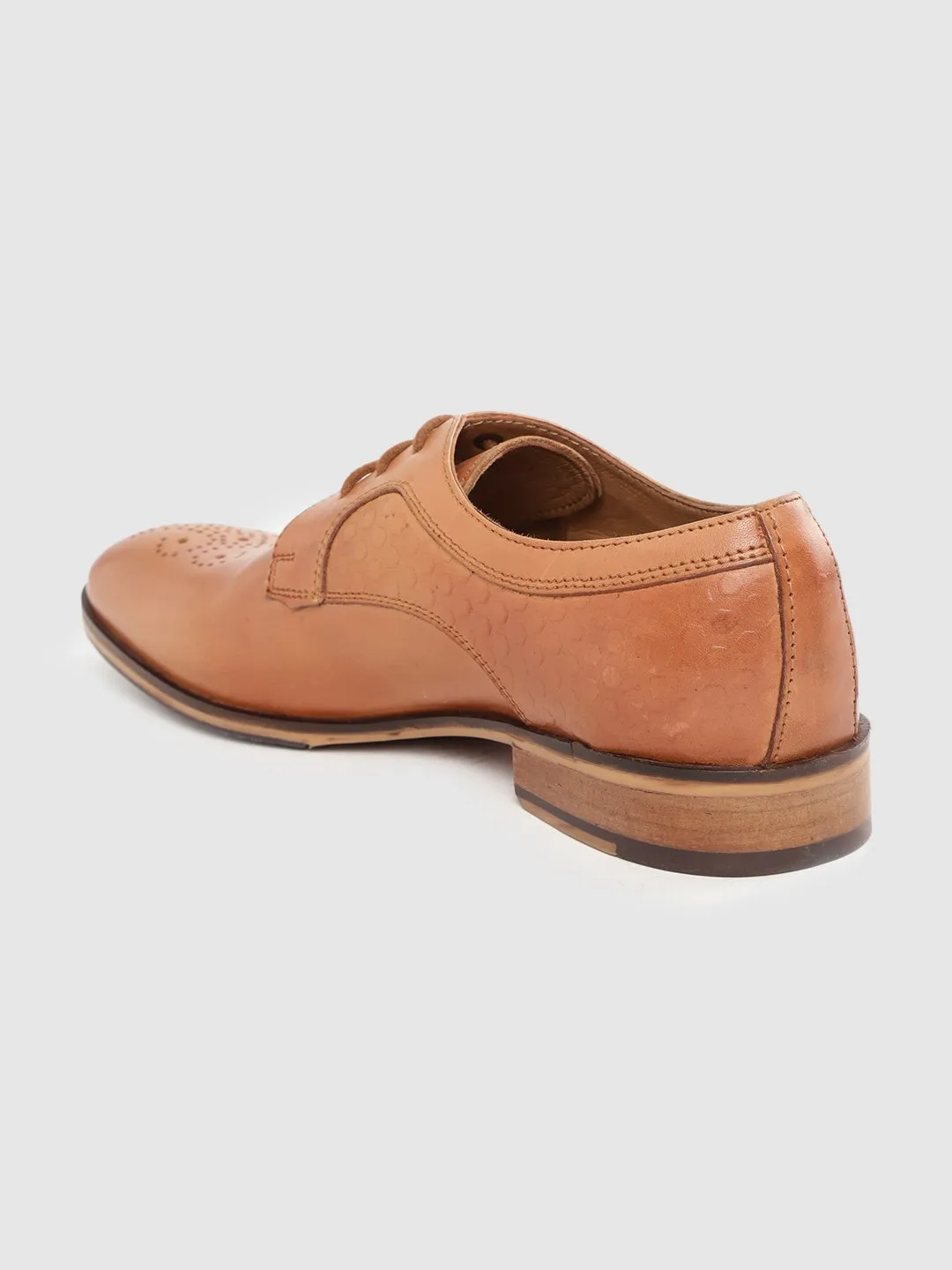 Leather Brogue Lace Up Shoes