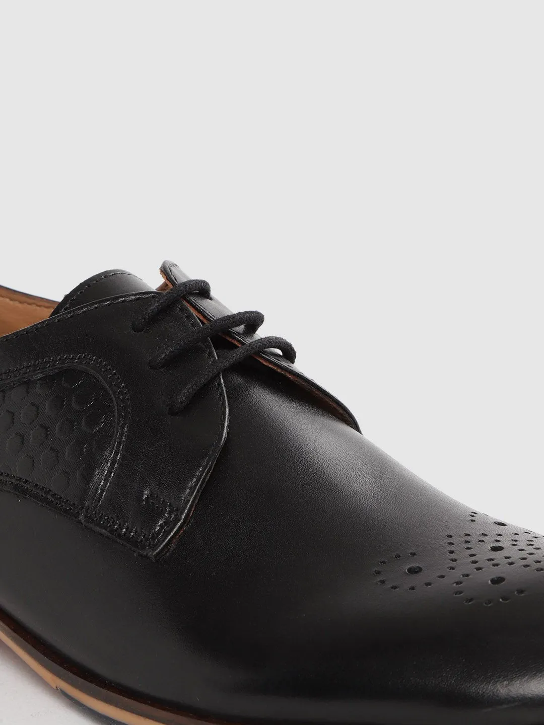 Leather Brogue Lace Up Shoes