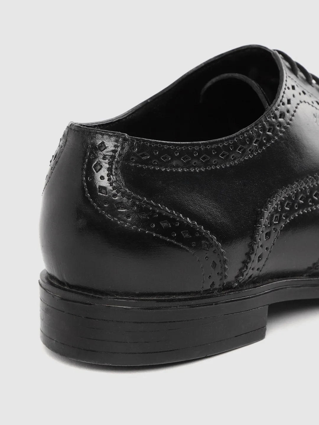 Leather Brogue Lace Up Shoes