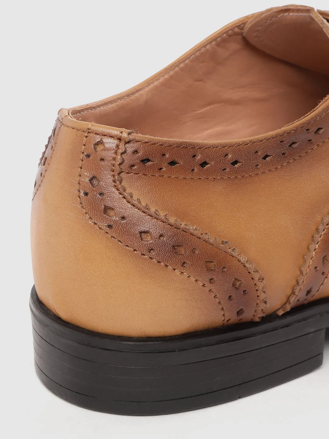 Leather Brogue Lace Up Shoes