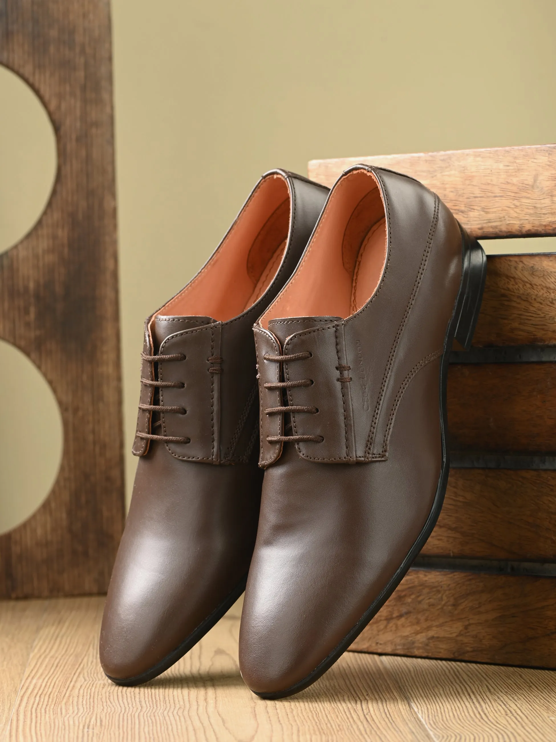 Leather Derby Shoes