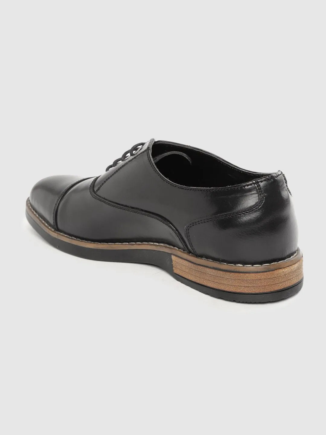 Leather Oxford Lace Up Shoes