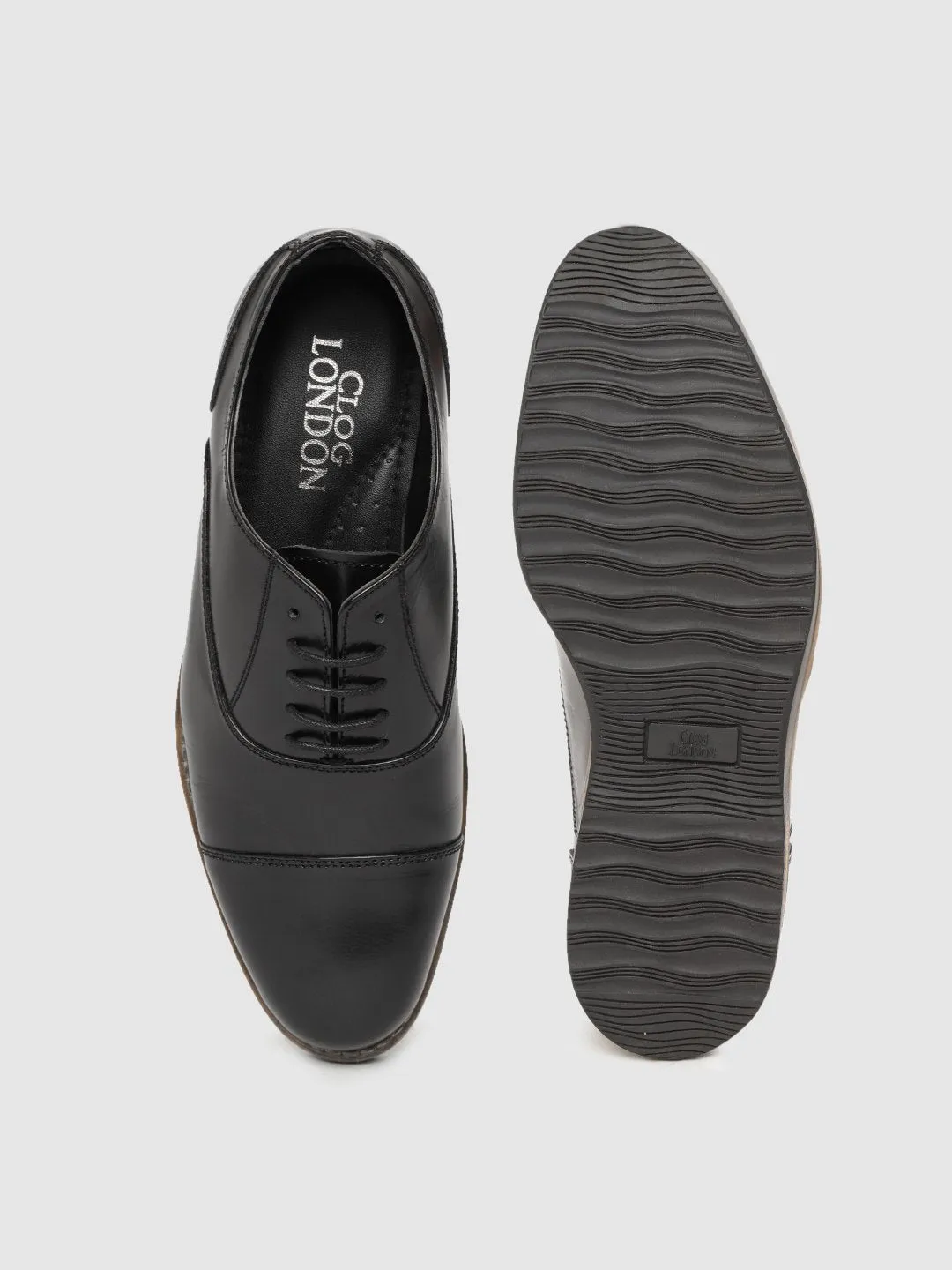 Leather Oxford Lace Up Shoes