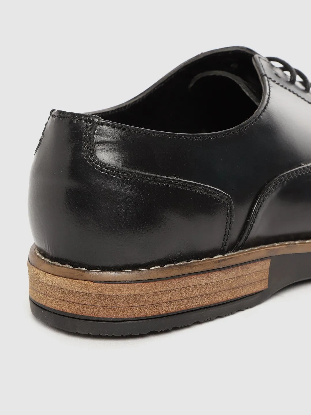 Leather Oxford Lace Up Shoes
