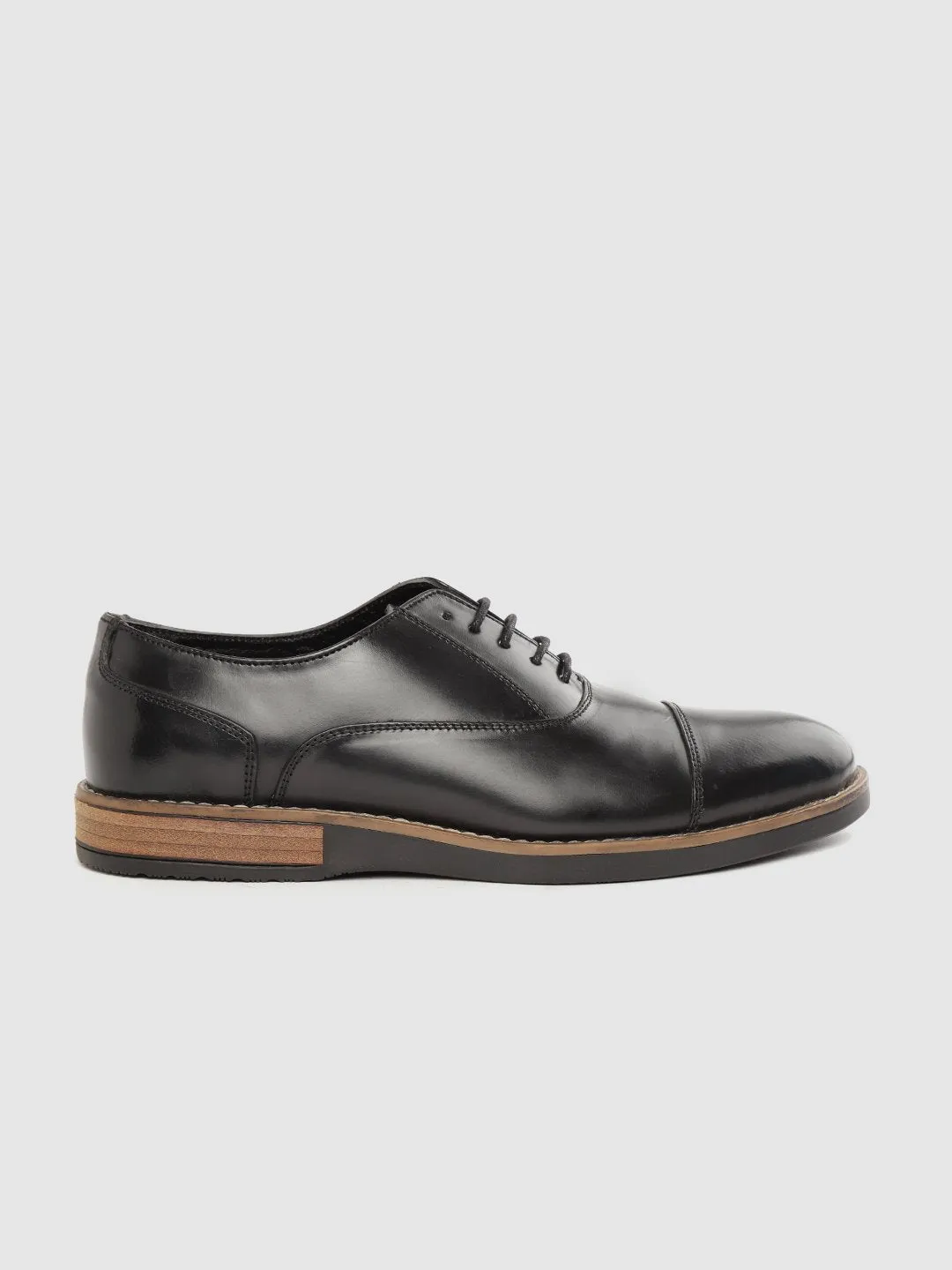 Leather Oxford Lace Up Shoes