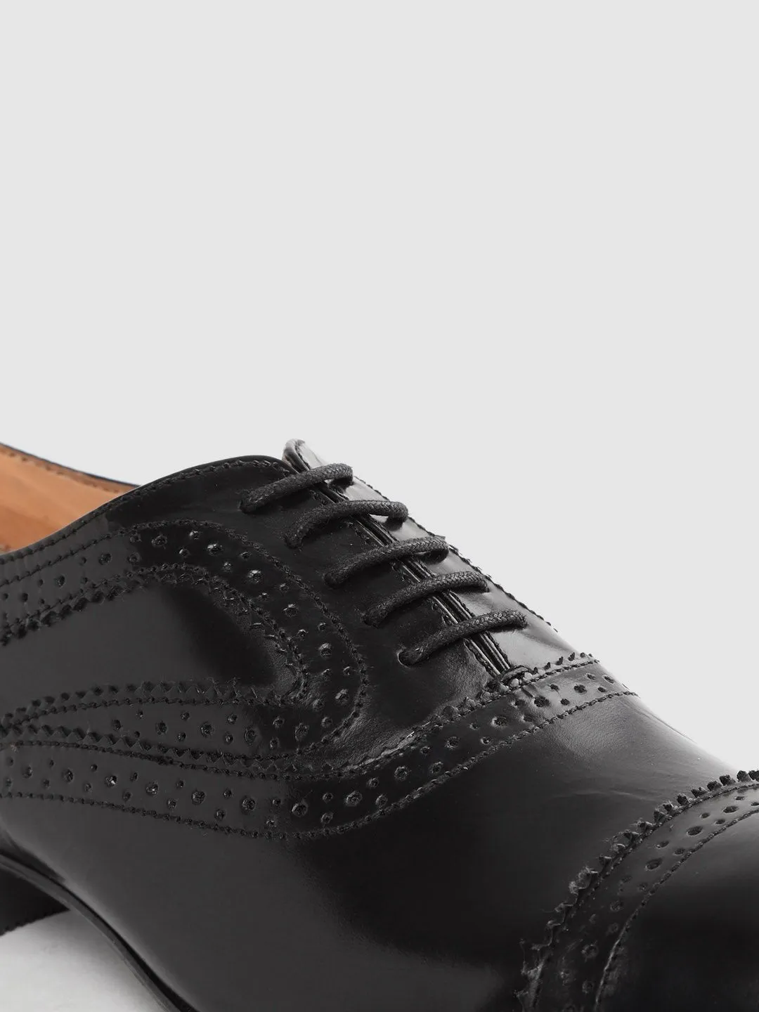 Leather Oxford Lace Up Shoes