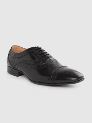 Leather Oxford Lace Up Shoes