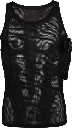 Lilcreek Scoop Neck Conceal Carry Shirts for Men: Undercover Concealed Carry Clothing with Gun Holster