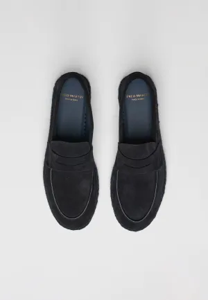 Loafers - Midnight Suede