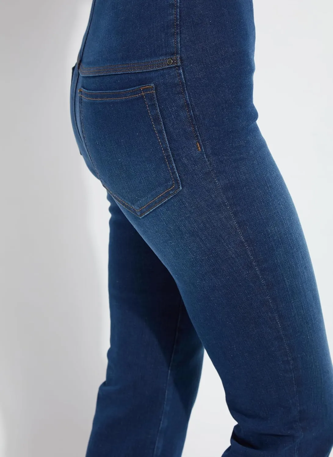Lyssé Ankle Baby Boot Premium Denim