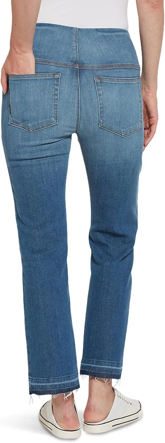 Lyssé Ankle Baby Boot Premium Denim