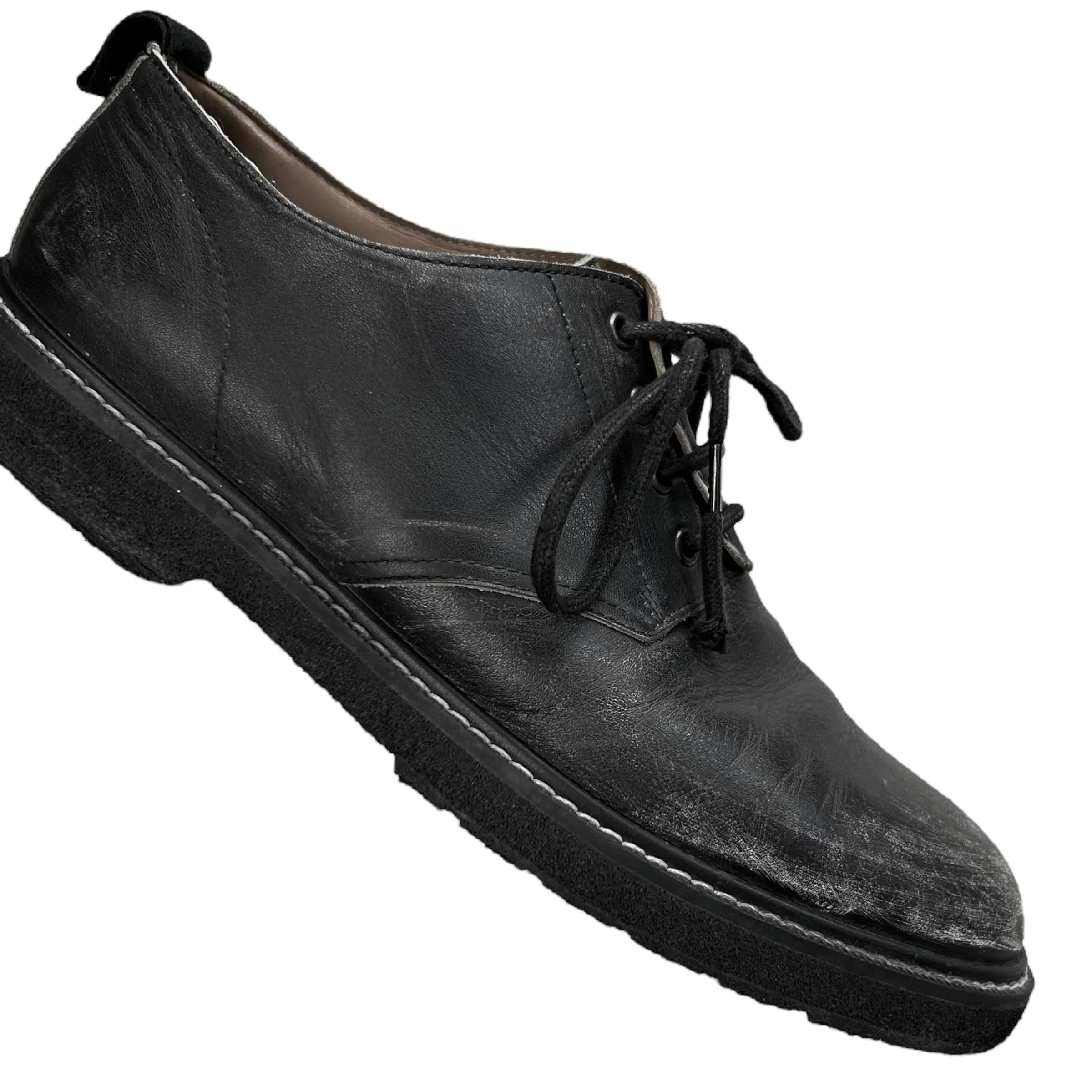 Maison Margiela Distressed Scratch Derbies - AW17