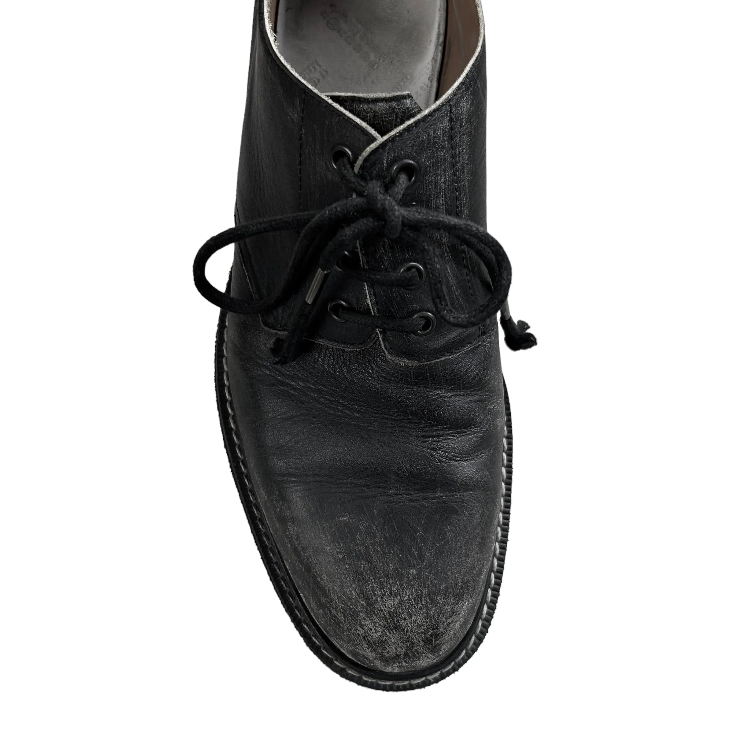 Maison Margiela Distressed Scratch Derbies - AW17