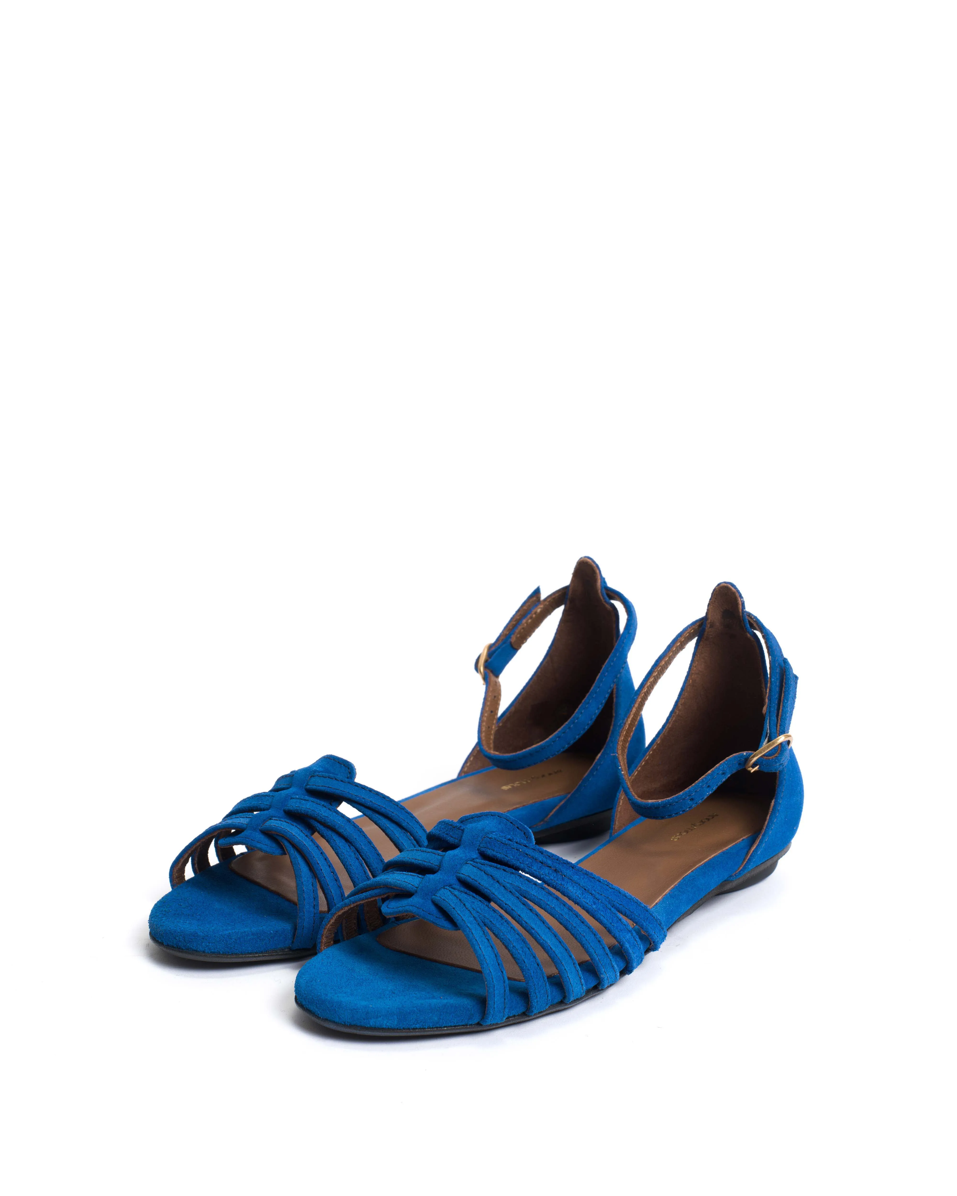 Mareike 10 Calf suede Electric blue