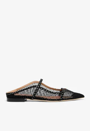 Maureen Polka Dot Flat Mules