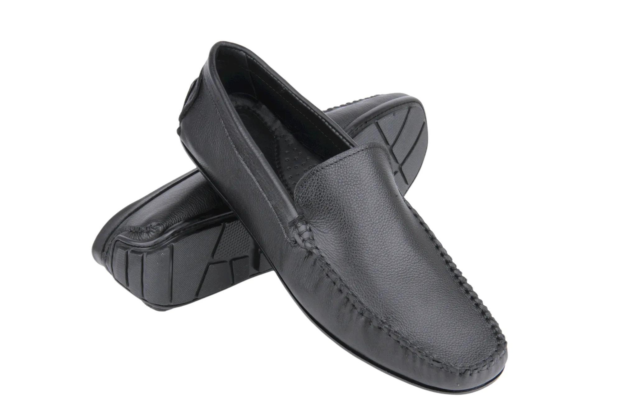 Mens leather loafer shoe 993514 (Special Size)