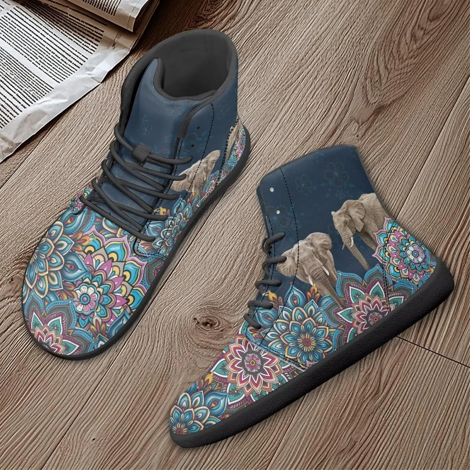 Mens Wide Barefoot Shoes Lightweight Non Slip Walking Shoe Zero Drop High Top Casual Flat Sneakers for Travel Work Size 5-14