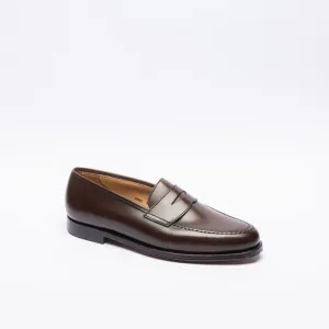 Mocassino penny Crockett & Jones Boston in pelle marrone