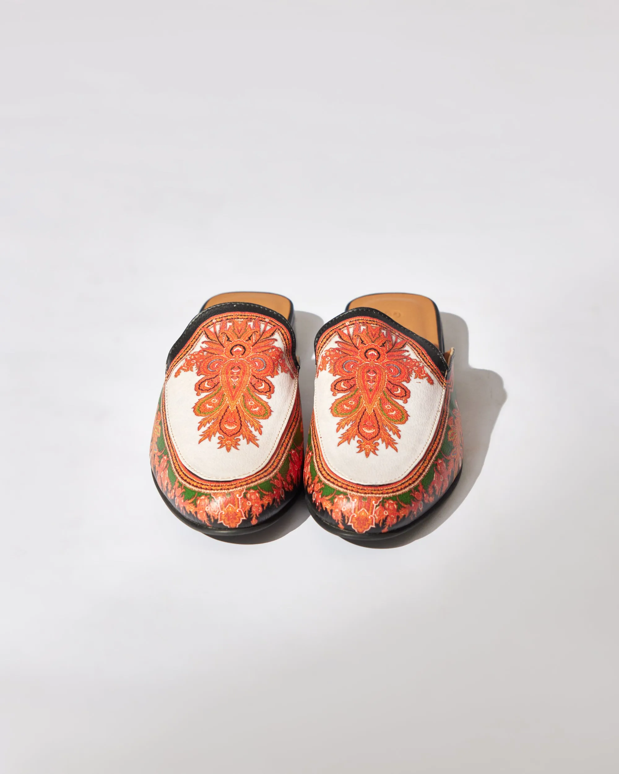 Mon Amour (man) - Mule : Green/Orange