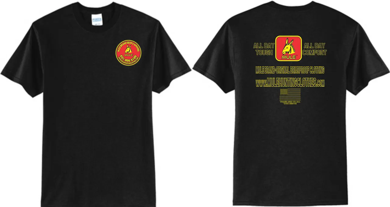 Mule Logo Kids T-Shirt - Short Sleeves