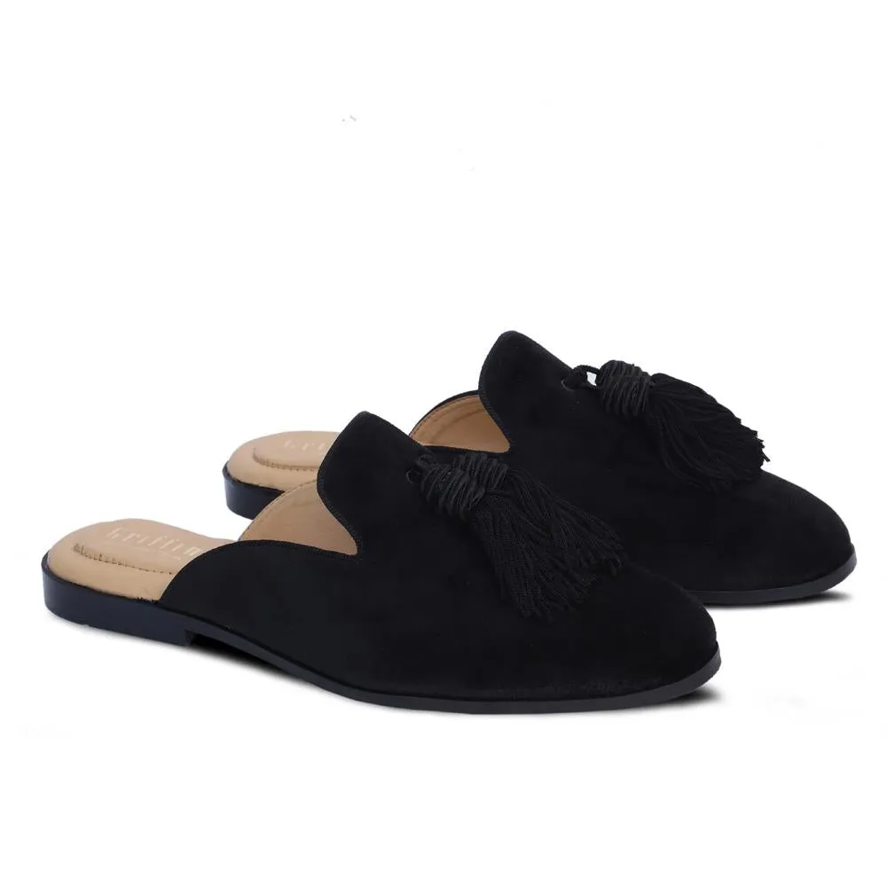 MYSTIQUE LAGOON BULLION TASSEL MULE