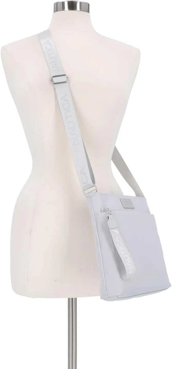 Nautica Diver Nylon Small Women's Crossbody Bag Purse with Adjustable Shoulder Strap