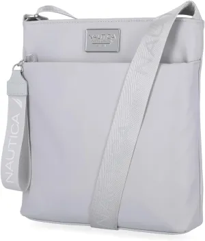 Nautica Diver Nylon Small Women's Crossbody Bag Purse with Adjustable Shoulder Strap