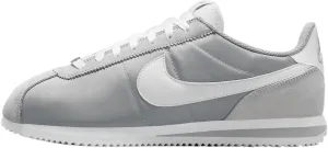 Nike Cortez Textile Men's Shoes (HF0263-002, Flat Silver/White) Size 10