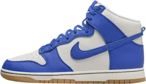 Nike Dunk High Retro SE Men's Shoes (FV6612-001, Phantom/Pale Ivory/Gum Yellow/Racer Blue) Size 13