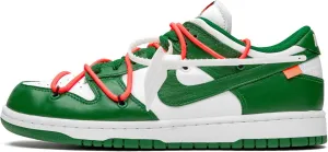 Nike Mens Dunk Low CT0856 100 Off-White - Pine Green - Size 10.5