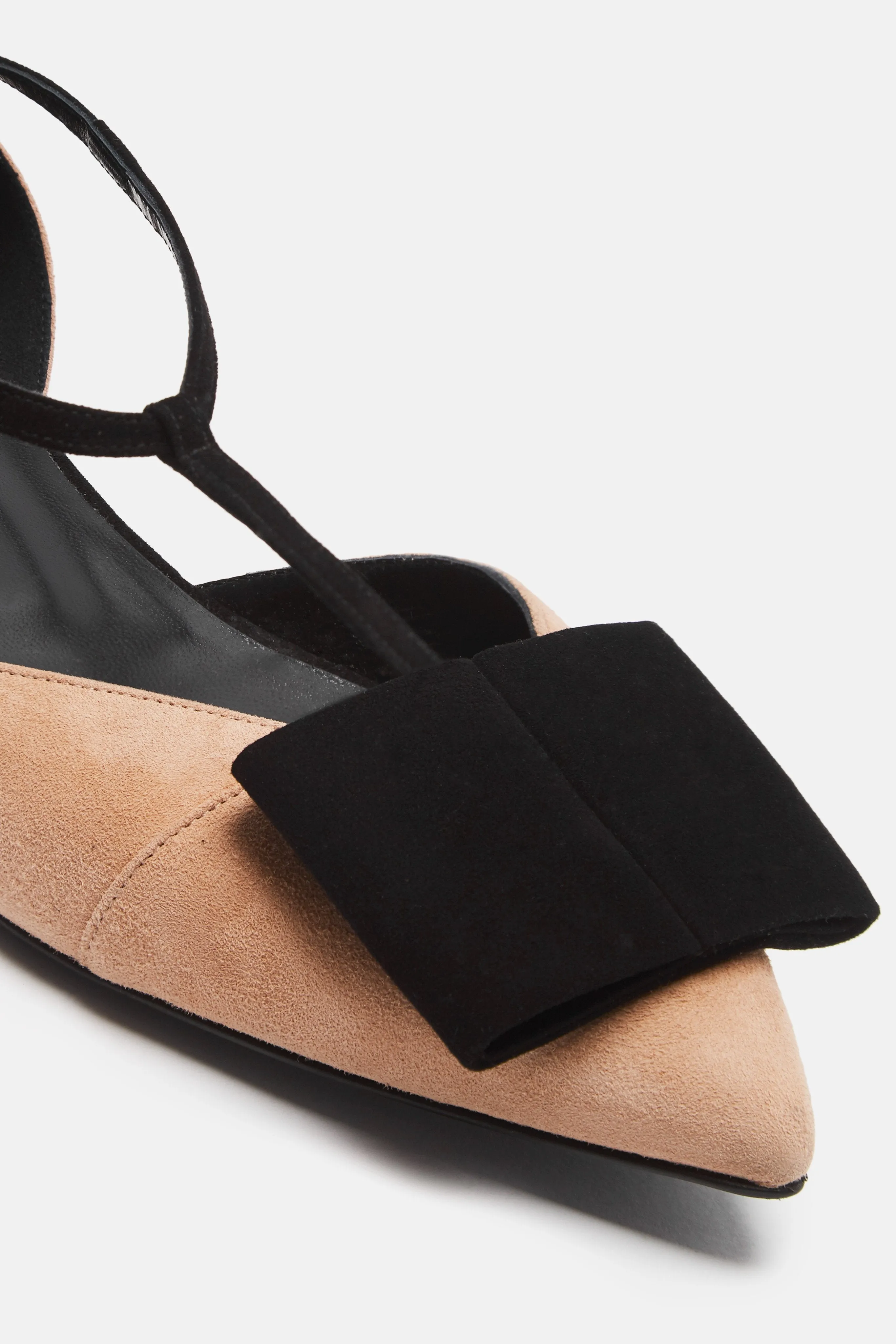 Obi Flat - Nude/Black
