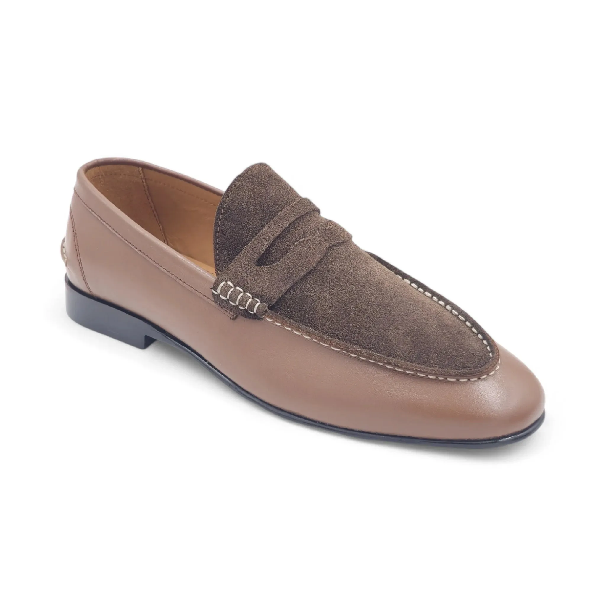 OK-3009 Suede Core Leather Shoe