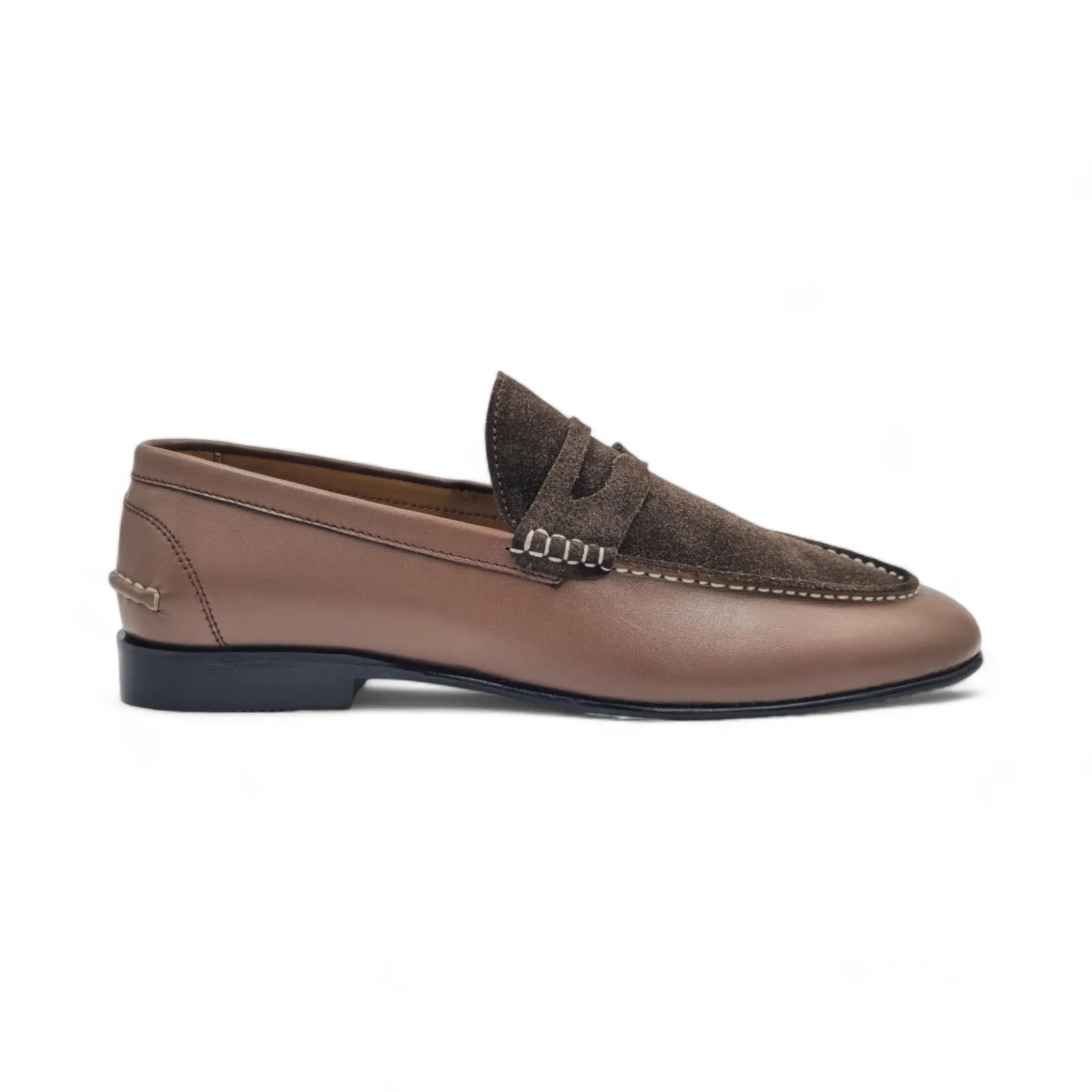 OK-3009 Suede Core Leather Shoe
