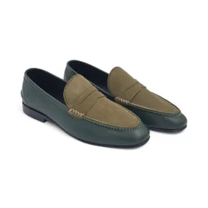 OK-3009 Suede Core Leather Shoe
