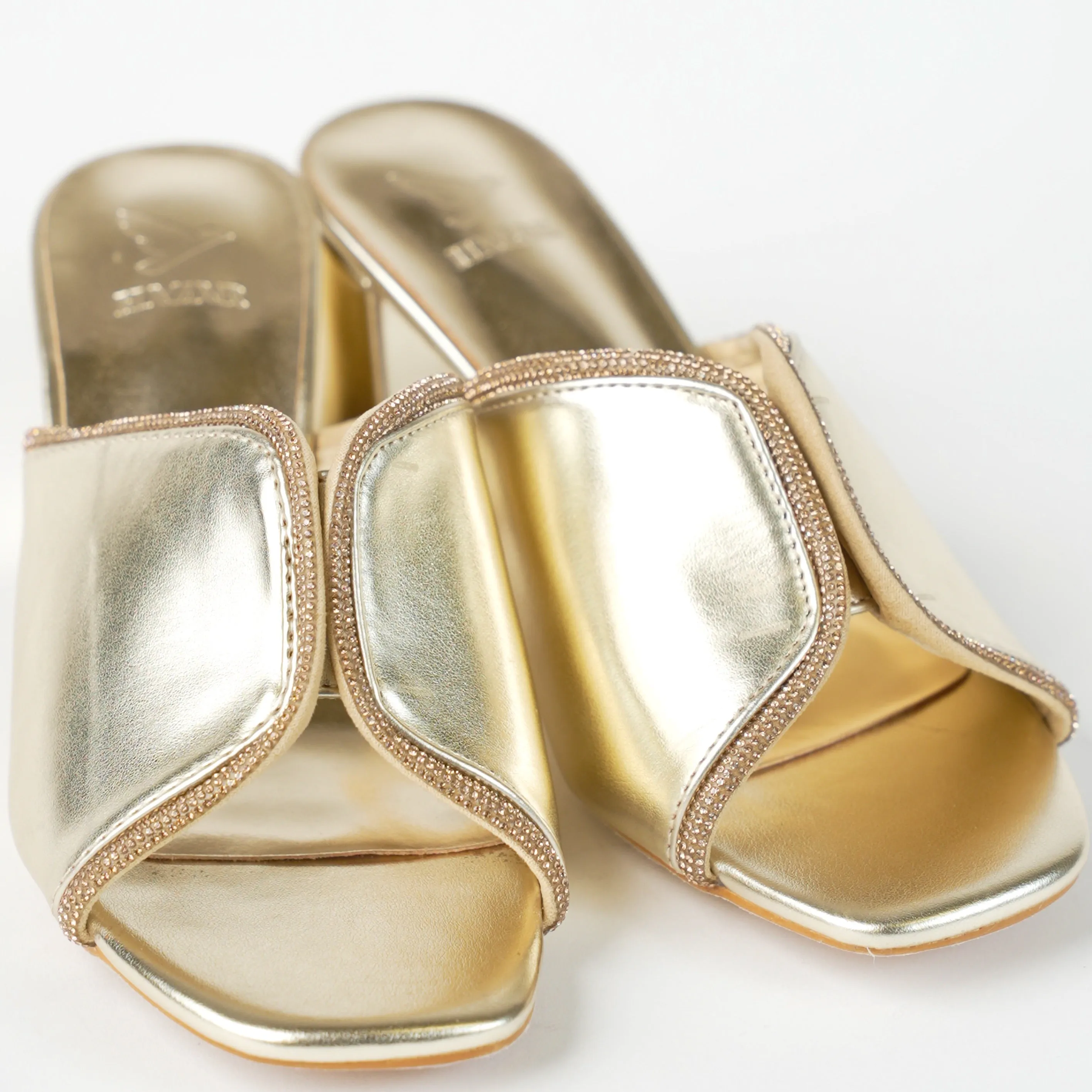 Open Block Heel