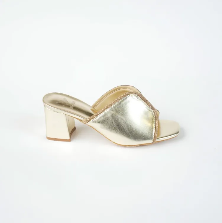 Open Block Heel