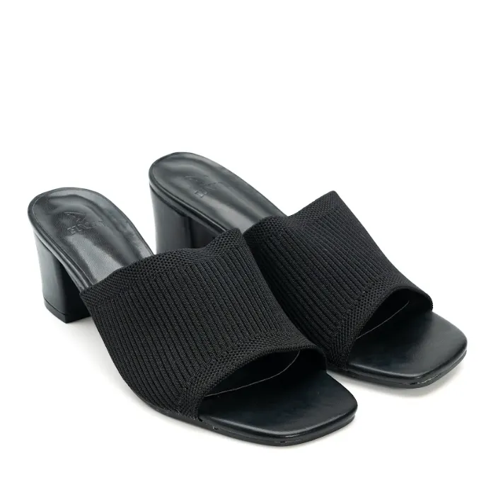Open Block Heel